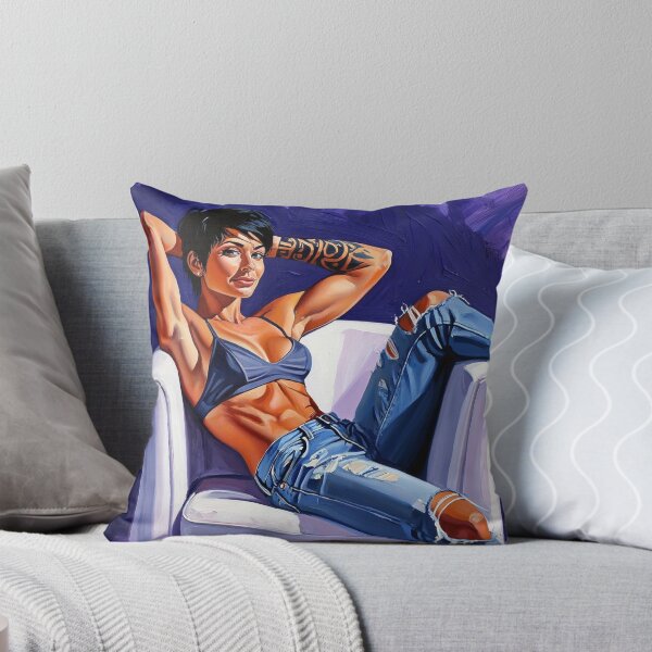 Item preview,  Painting art of a woman reclining on a chair modern art designed and sold by Vintage Designs +.