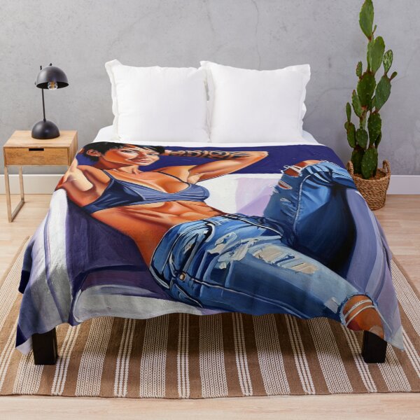 Item preview, Painting art of a woman reclining on a chair modern art designed and sold by Vintage Designs +.