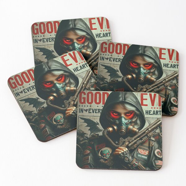 Item preview, Cyberpunk Lady Gas Mask Hood designed and sold by Voodoo Store Paranormal Collections.