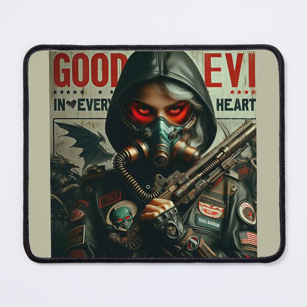 Item preview, Cyberpunk Lady Gas Mask Hood designed and sold by Voodoo Store Paranormal Collections.