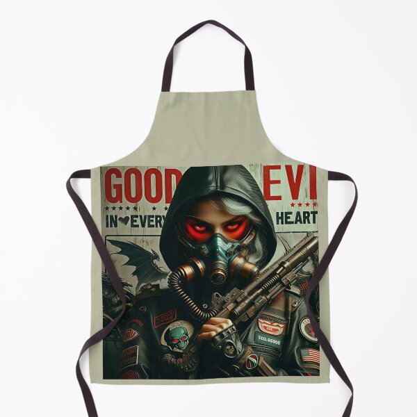 Item preview, Cyberpunk Lady Gas Mask Hood designed and sold by Voodoo Store Paranormal Collections.