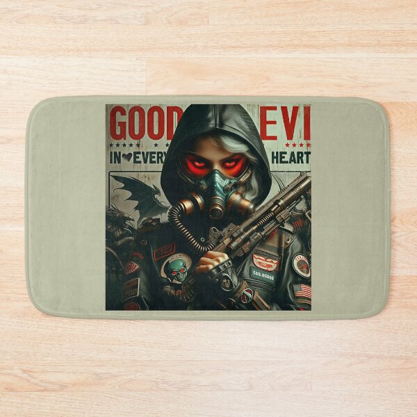 Item preview, Cyberpunk Lady Gas Mask Hood designed and sold by Voodoo Store Paranormal Collections.
