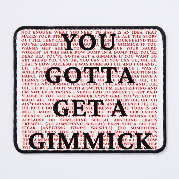 Item preview, Gypsy Lyrics designed and sold by broadwaygirl142.