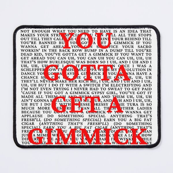 Item preview, Gypsy Lyrics designed and sold by broadwaygirl142.
