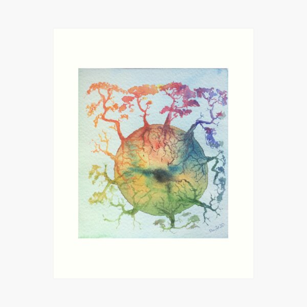Item preview, Trees Around the World. designed and sold by Dwyte2U2.