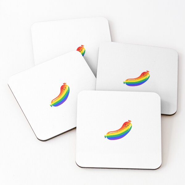 Item preview, Pride Sausage - Happy Rainbow Sausage designed and sold by BruderShop.