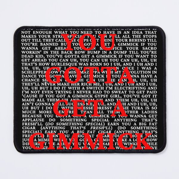 Item preview, Gypsy Lyrics designed and sold by broadwaygirl142.