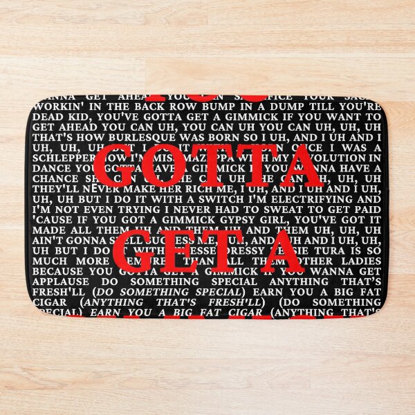 Item preview, Gypsy Lyrics designed and sold by broadwaygirl142.