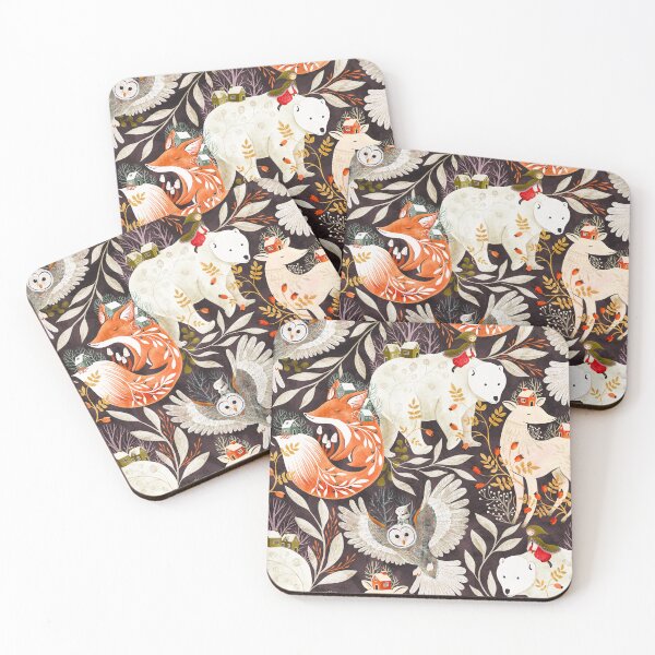 Item preview, Whimsical Winter Animals designed and sold by Gaia Marfurt.
