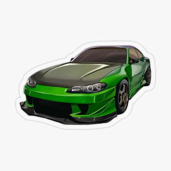 Item preview, Sour Green S15 Nissan Silvia designed and sold by ZeroGraaviity.