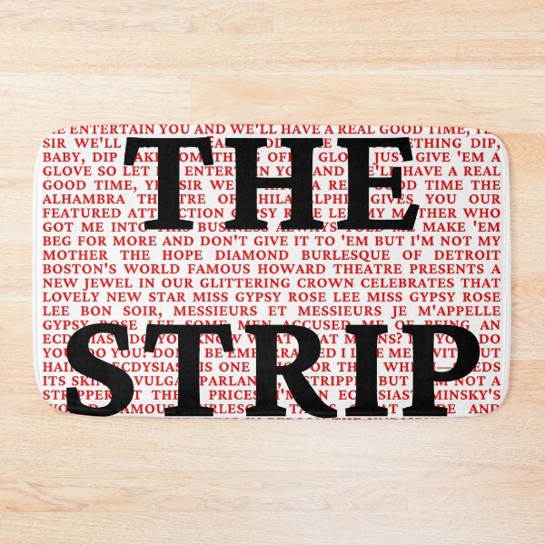 Item preview, Gypsy Lyrics designed and sold by broadwaygirl142.