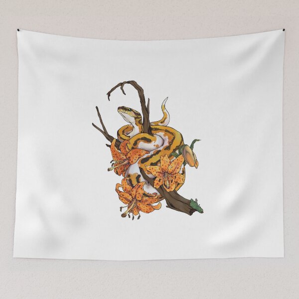 Item preview, Tiger Lily Ball Python designed and sold by Morgan Carpenter.