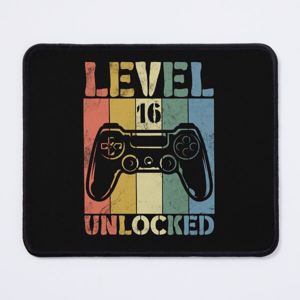 Item preview, Level 16 Unlocked Happy Birthday designed and sold by Alluka Brand.
