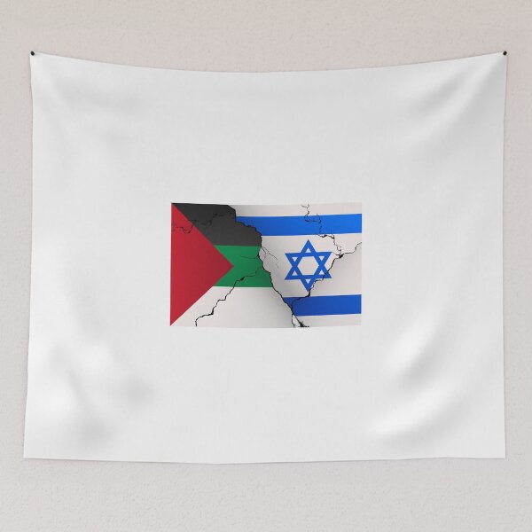 Item preview, Hope for Peace – Israel & Palestine Unity Flag Design designed and sold by HdanRDesign.