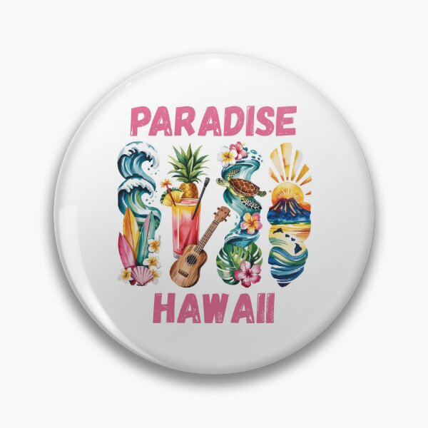 Item preview, Paradise Hawaii – tropical island & aloha state design designed and sold by CleanDecor.