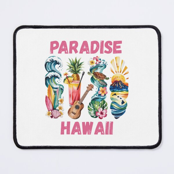 Item preview, Paradise Hawaii – tropical island & aloha state design designed and sold by CleanDecor.