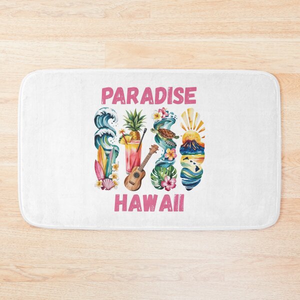 Item preview, Paradise Hawaii – tropical island & aloha state design designed and sold by CleanDecor.