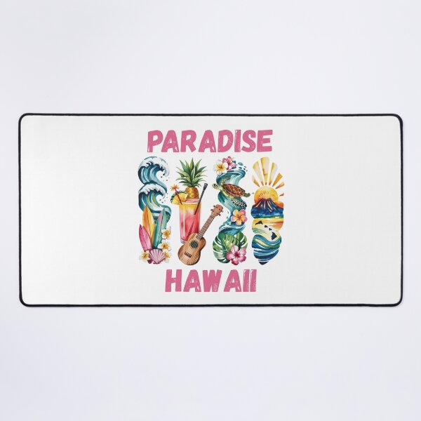 Item preview, Paradise Hawaii – tropical island & aloha state design designed and sold by CleanDecor.