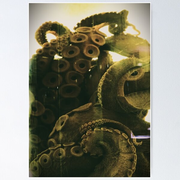 Artikel-Vorschau von Oktopus-Tentakeln in einem Museumsglas-Posterdruck, designt und verkauft von Jenzer83.