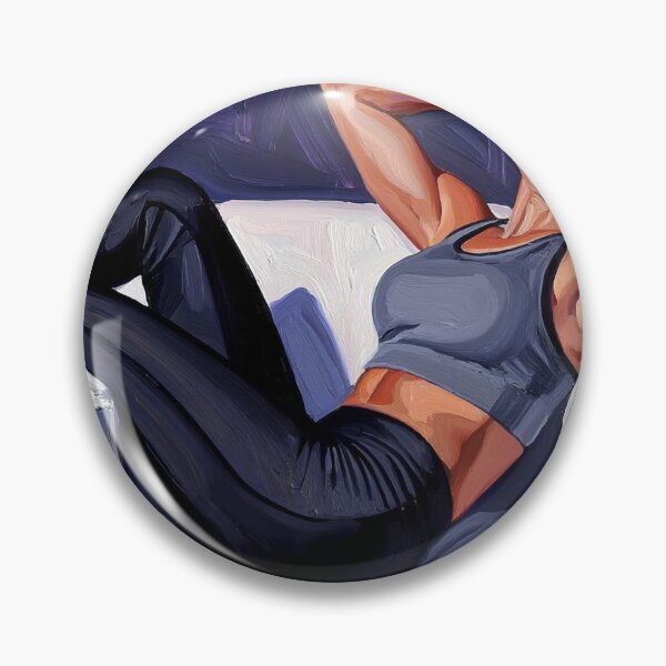 Item preview, Painting art of a woman reclining on a chair modern art designed and sold by Vintage Designs +.