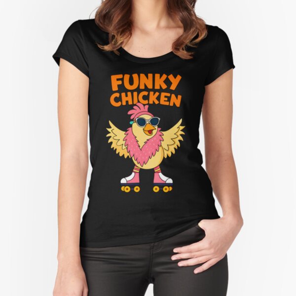 Item preview, Funky Chicken Disco Chicken Retro 70s. designed and sold by Retro Club Shop.