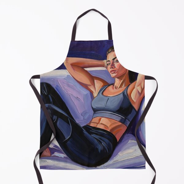 Item preview, Painting art of a woman reclining on a chair modern art designed and sold by Vintage Designs +.