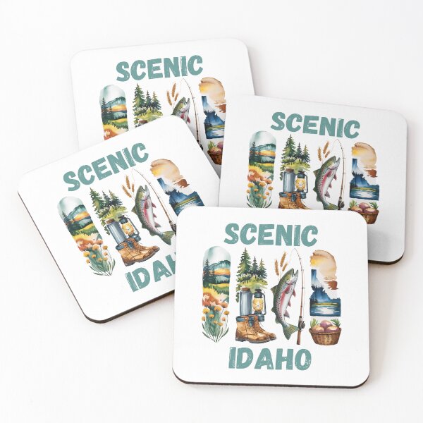 Item preview, Scenic Idaho – gem state pride & nature design designed and sold by CleanDecor.