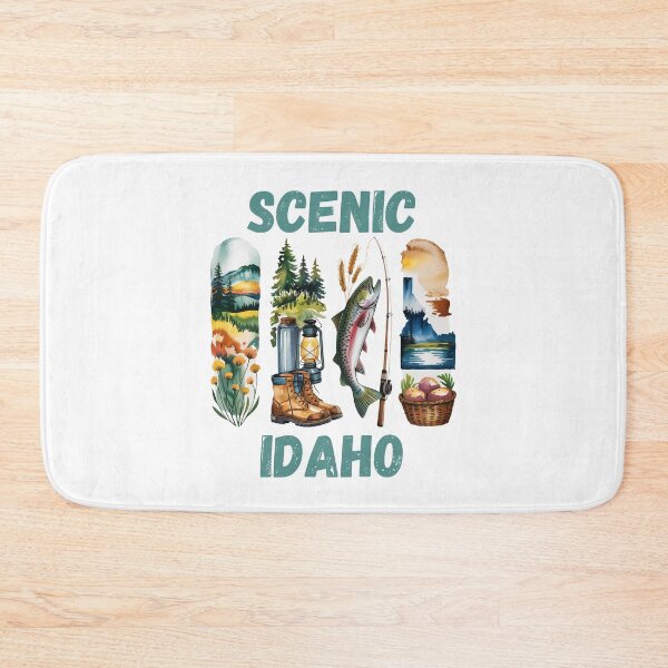 Item preview, Scenic Idaho – gem state pride & nature design designed and sold by CleanDecor.