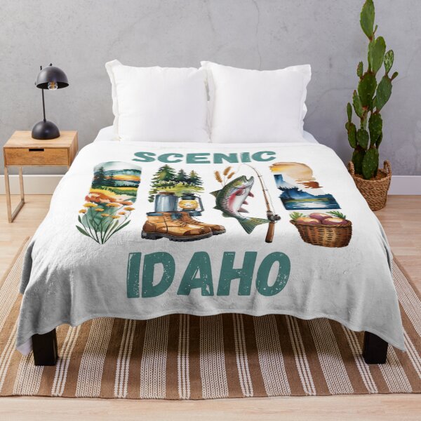 Item preview, Scenic Idaho – gem state pride & nature design designed and sold by CleanDecor.