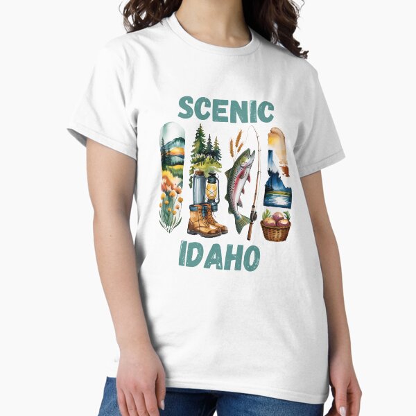 Item preview, Scenic Idaho – gem state pride & nature design designed and sold by CleanDecor.