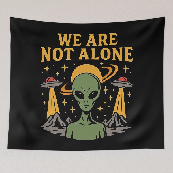 Item preview, Cosmic Companion: We Are Not Alone designed and sold by zzz888.