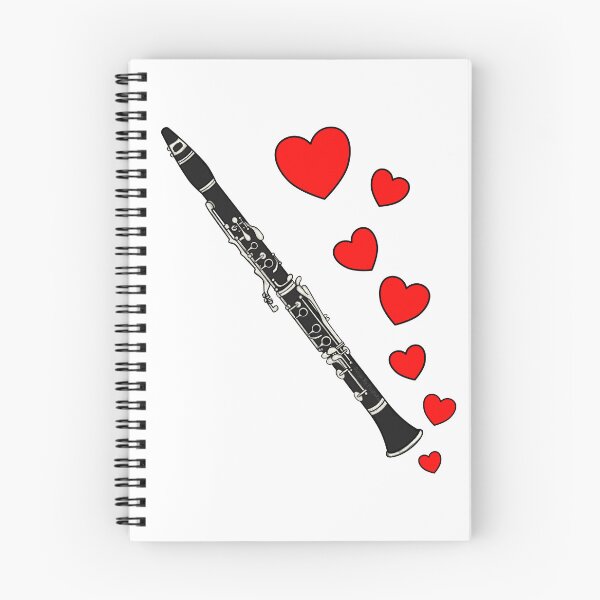 Item preview, Valentines Day Clarinet Player Clarinetist Anniversary Wedding Musician designed and sold by doodlerob.