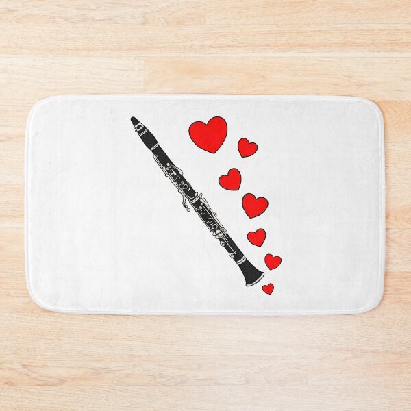 Item preview, Valentines Day Clarinet Player Clarinetist Anniversary Wedding Musician designed and sold by doodlerob.