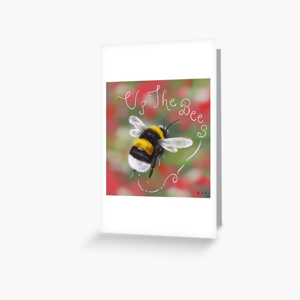 "Up The Bees - Brentford FC " Greeting Card by Debbee75 ...