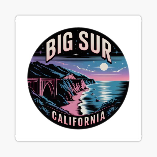 Vista previa del artículo con la obra «Noche de Big Sur California», diseñado y vendido por Horizon Tales.
