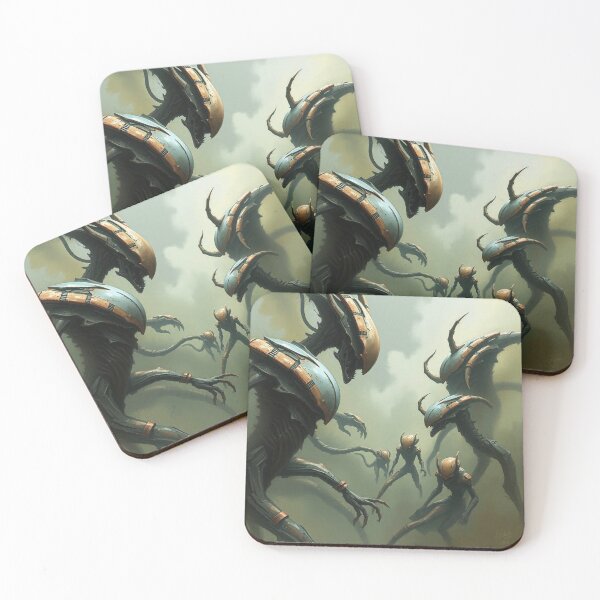 Item preview,  The Evil Aliens of the Mothership designed and sold by Vintage Designs +.