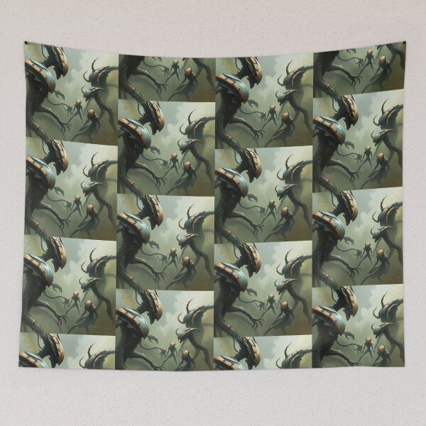 Item preview,  The Evil Aliens of the Mothership designed and sold by Vintage Designs +.