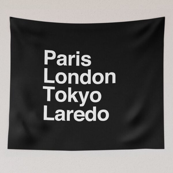 Item preview, Paris London Tokyo Laredo designed and sold by Custom365.