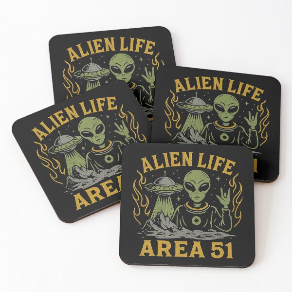 Item preview, Retro Alien Rock: Area 51 Encounter designed and sold by zzz888.