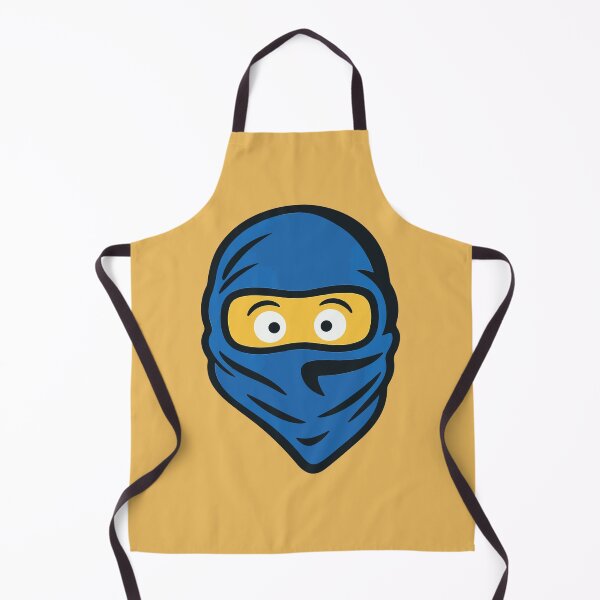 Item preview, Shocked Blue Ninja Face – Funny Cartoon Sticker designed and sold by Emanova9.