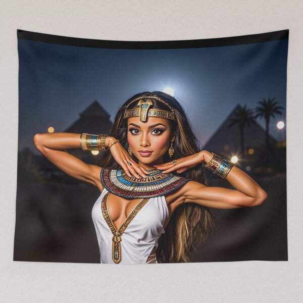 Item preview,  Beautiful Ancient Egyptian Priestess sexy studio photography designed and sold by Vintage Designs +.