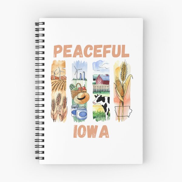 Item preview, Peaceful Iowa – hawkeye state pride & countryside design designed and sold by CleanDecor.