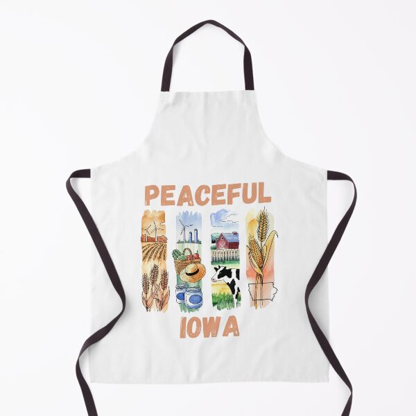 Item preview, Peaceful Iowa – hawkeye state pride & countryside design designed and sold by CleanDecor.