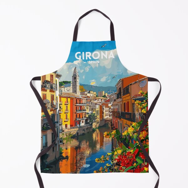 Item preview, Girona Spain - Travel art designed and sold by Marciolini.