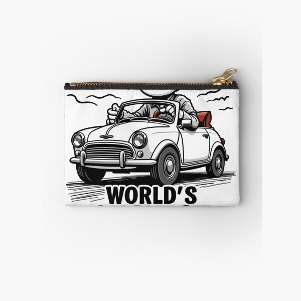 Item preview, World’s Okayest Driver – Funny Minimalist Dad designed and sold by Junkie-Worx.