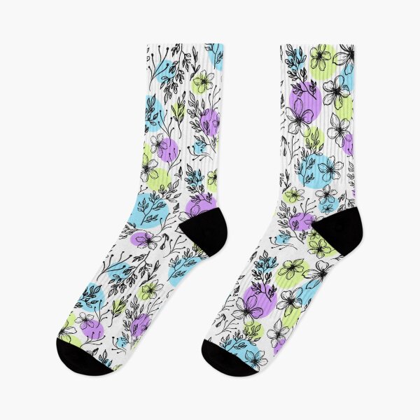 Item preview, Natural flowers, cool colors, print designed and sold by LuAlvarezzz.