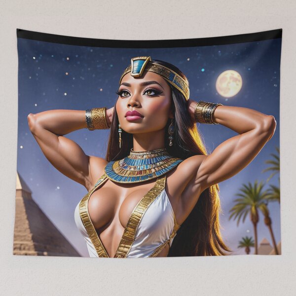 Item preview, Beautiful Ancient Egyptian Priestess sexy studio photography designed and sold by Vintage Designs +.
