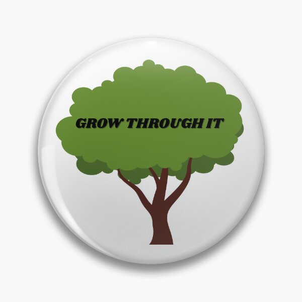 Item preview, Grow Through It designed and sold by ChiWellness Shop.