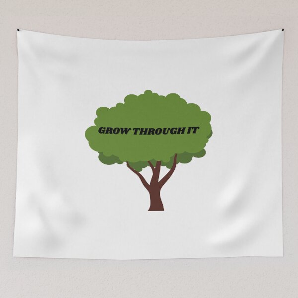 Item preview, Grow Through It designed and sold by ChiWellness Shop.
