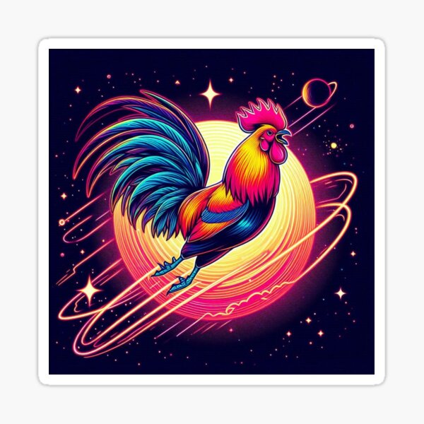 Item preview, Flying rooster  designed and sold by Dogandesighn.